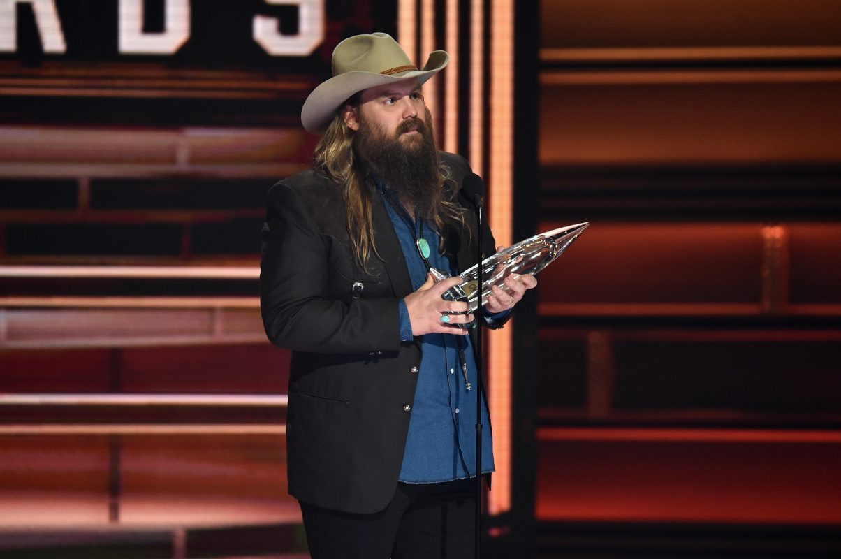 Chris Stapleton Claims CMA Male Vocalist of the Year Title Sounds Like