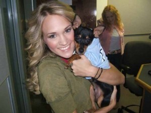 Carrie Underwood and Ace