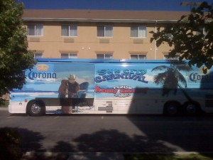 corona tour bus winner