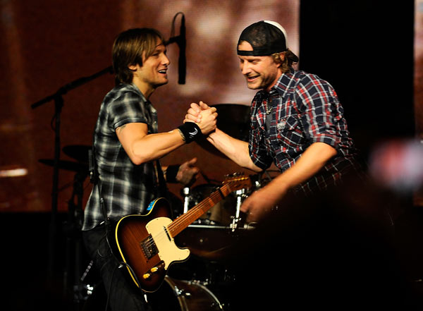 Keith Urban and Dierks Bentley 