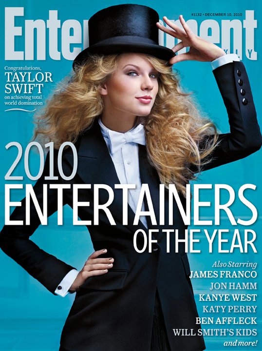 Taylor Swift Named ‘Entertainment Weekly’s” Entertainer Of The Year