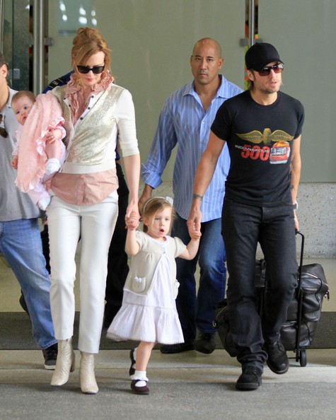 Keith Urban and Family