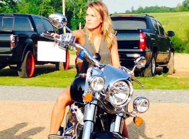 Carrie Underwood Motorcycle