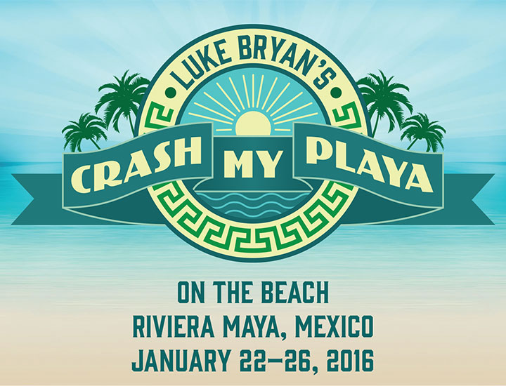 Luke Bryan Crash My Playa Logo Sounds Like Nashville
