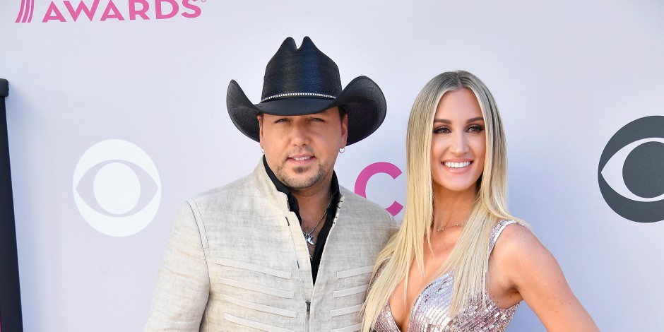 Jason Aldean and Brittany Kerr; Photo by Frazer Harrison/Getty Images