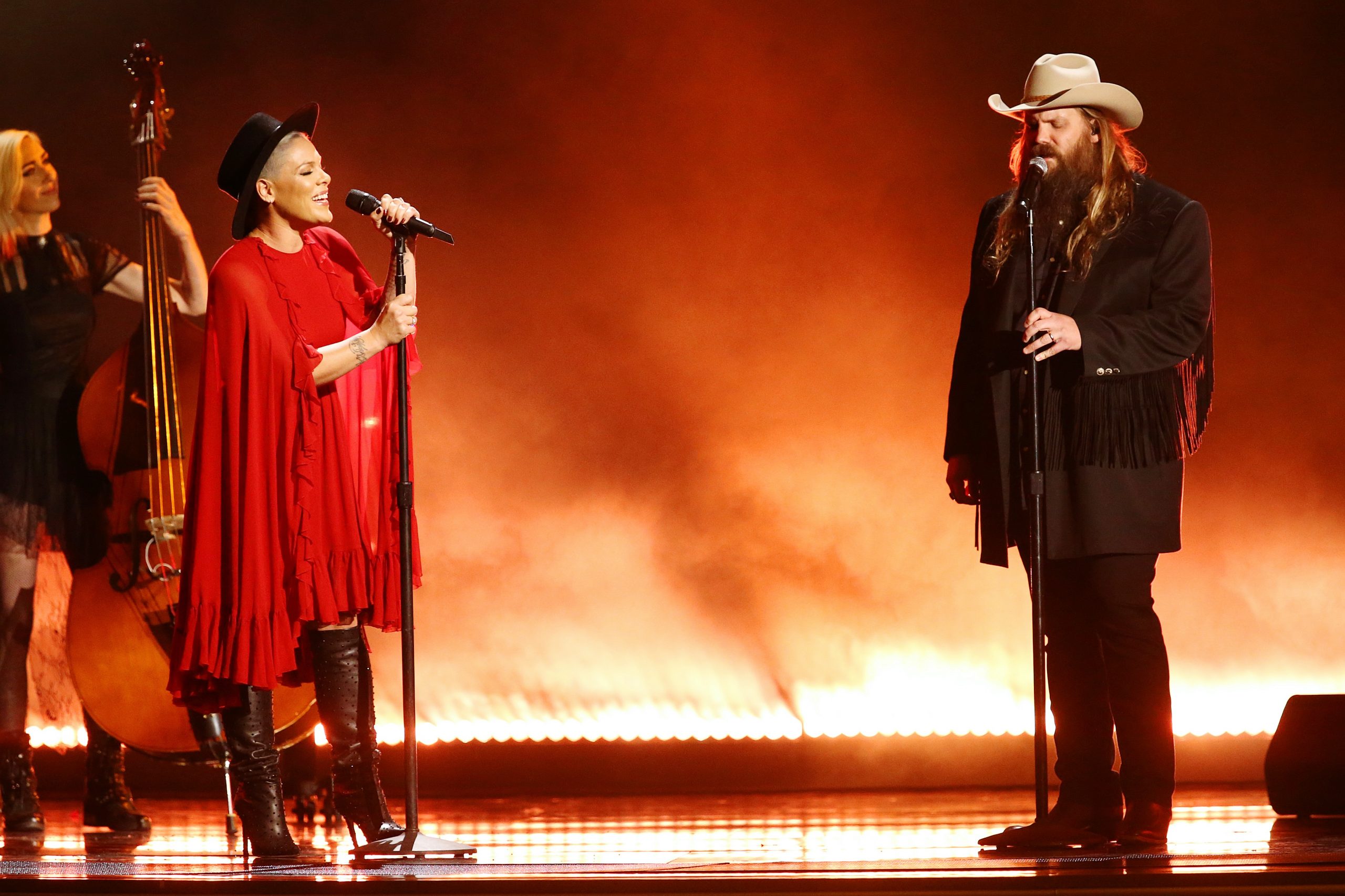 Watch P!nk and Chris Stapleton's CMA Duet on 'Love Me Anyway' Sounds
