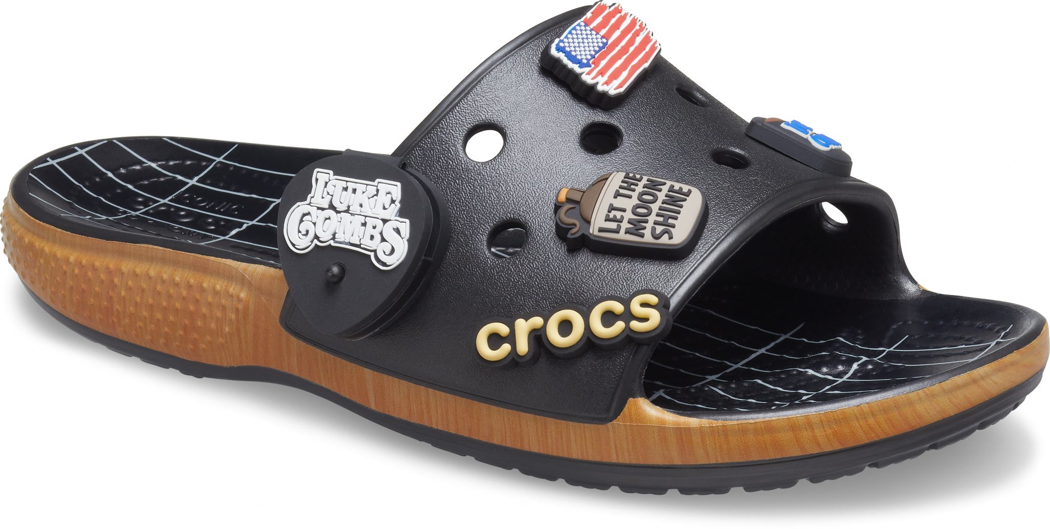 Luke Combs Announces New Crocs Bootlegger Slide Sandal Sounds Like
